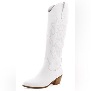 VIMISAOI Cowboy Boots for Women